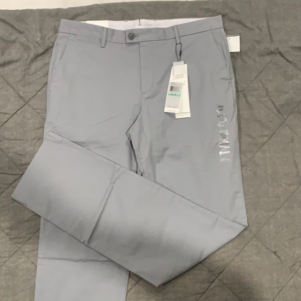 Grey Calvin Klein Chino Pants 34 x 34